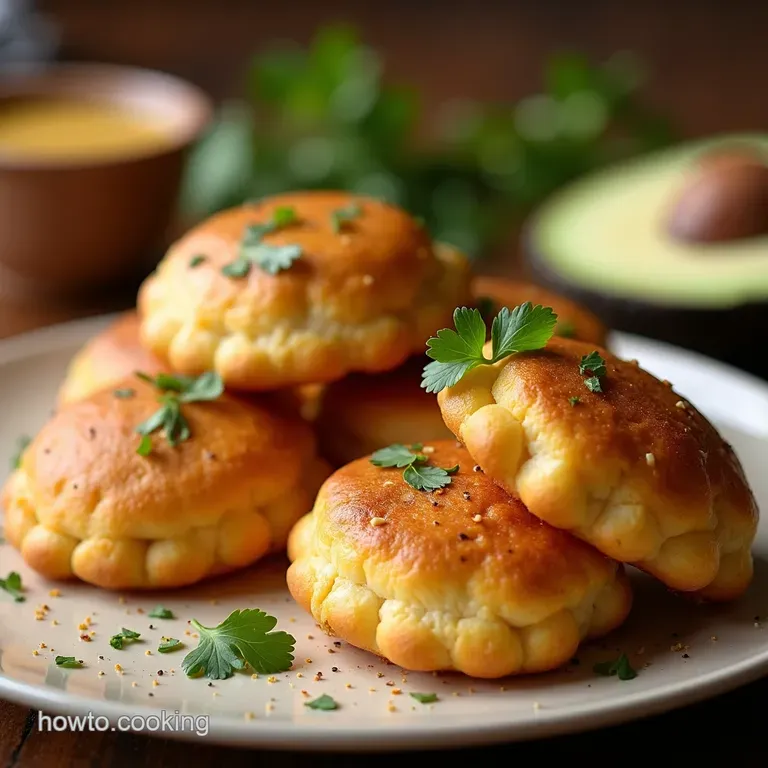 Gorditas De Ma&iacute;z Puffy Perfect Mexican Pockets presentation