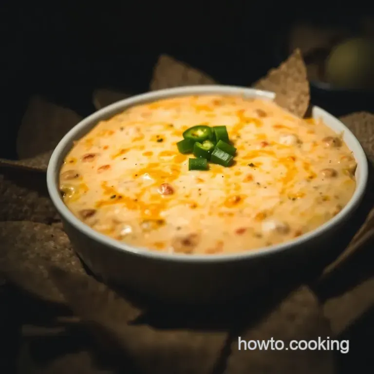 Grandma s Classic Queso Dip Recipe presentation