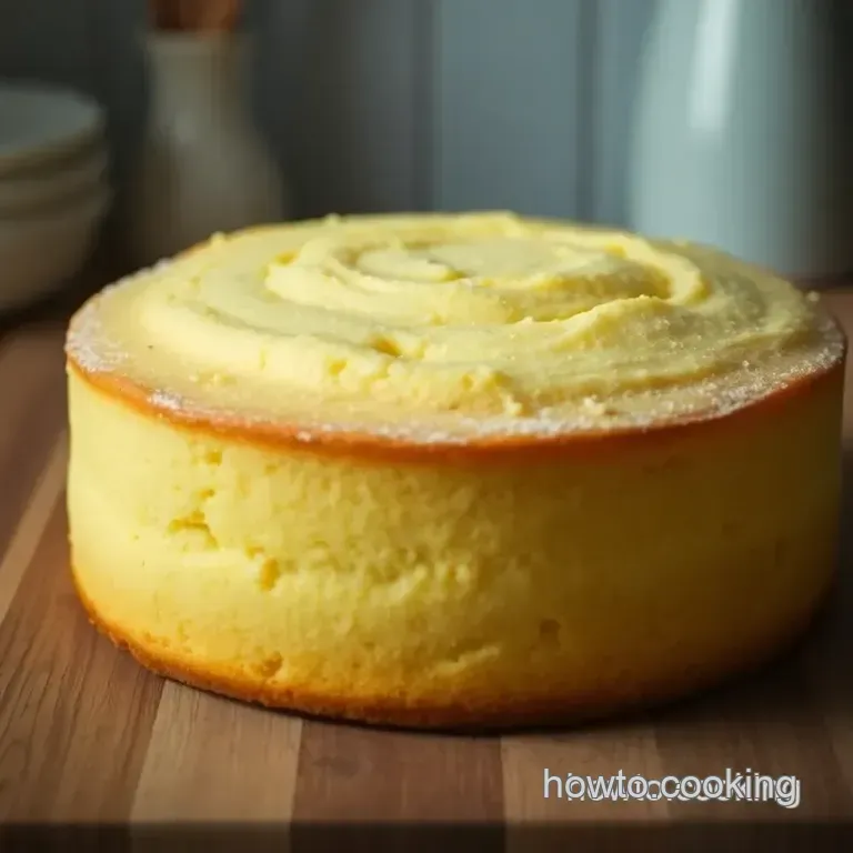 Grandma s Golden Yellow Cake: Simple & Scrumptious presentation