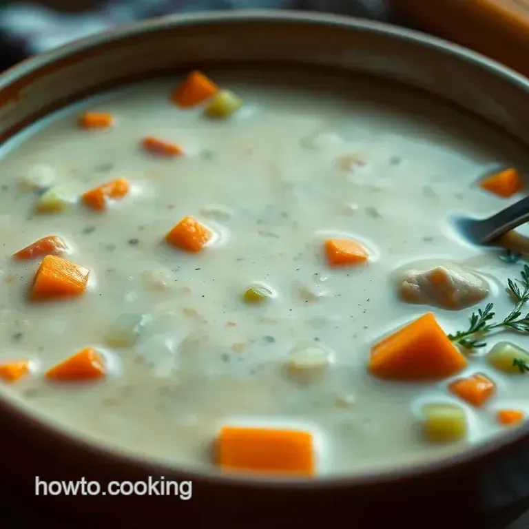 Grandma s Hug-in-a-Bowl: Creamy Chicken Soup