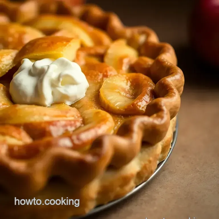 Grandma s Hug: the Ultimate Homemade Apple Pie presentation