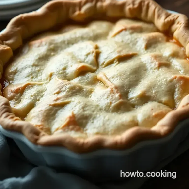 Grandma&#039 s Secret (Almost!) Apple Pie presentation