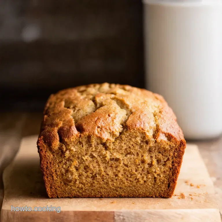 Grandmas Foolproof Banana Bread presentation