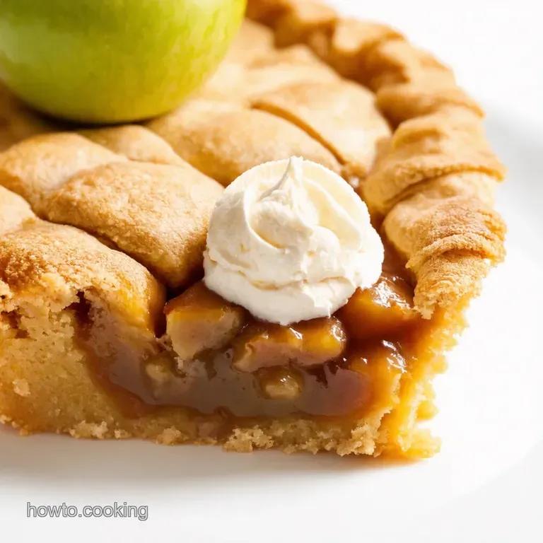 Grandmas Golden Caramel Apple Pie