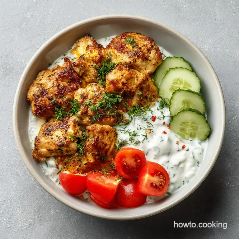 Greek Chicken Bowls: Zesty and Fresh
