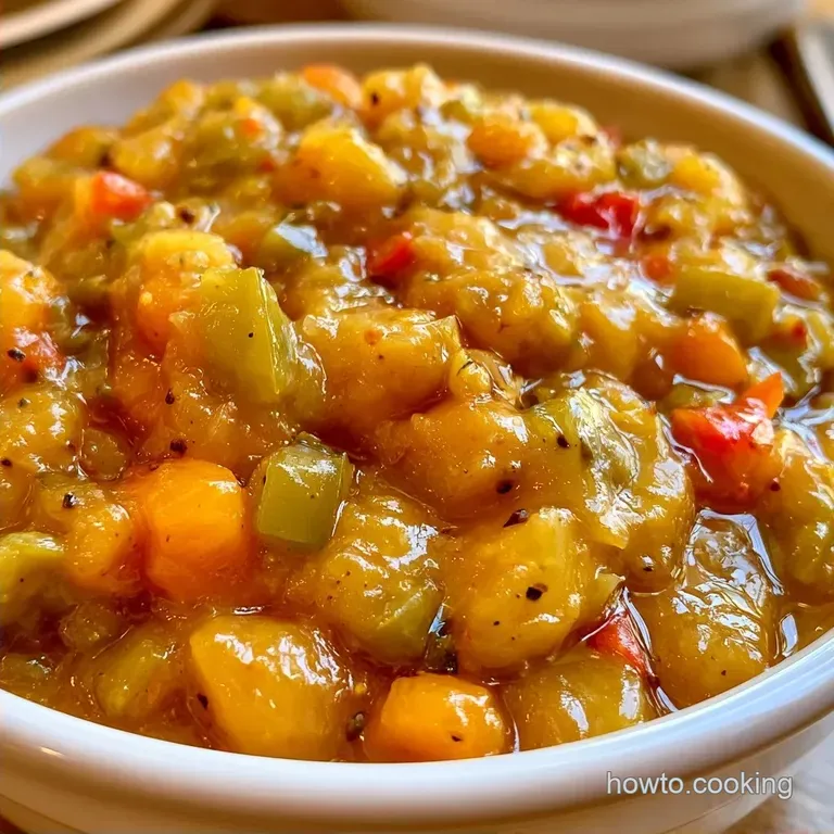 Old Fashioned Green Tomato Piccalilli