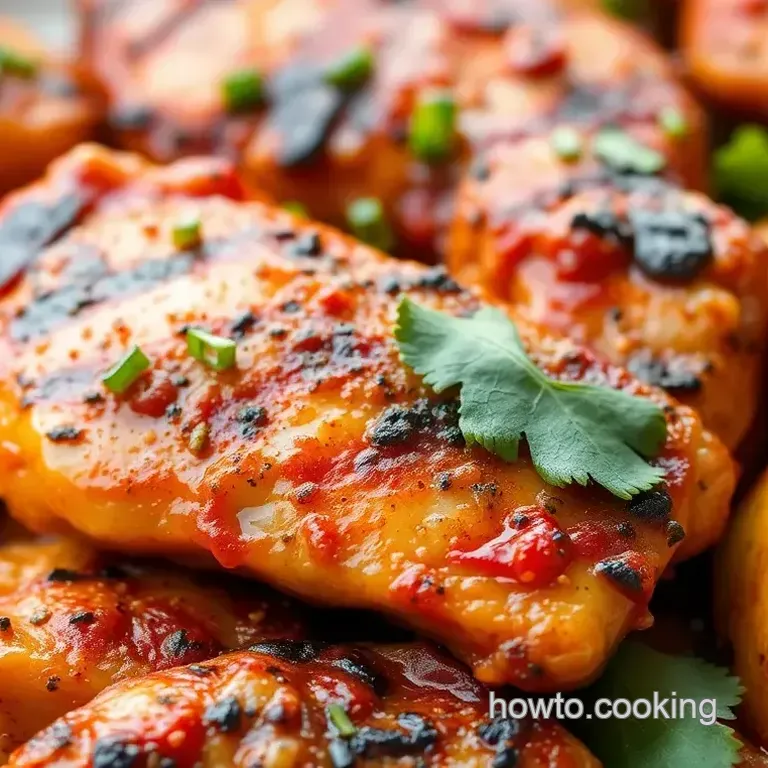 San Antonio Grilled Red Pepper Mexican Chicken Marinade