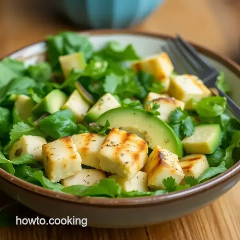 Grilled Chicken Avocado Salad