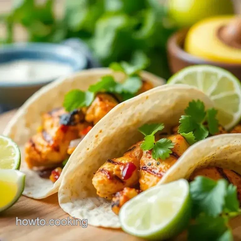 Zesty Lime Grilled Chicken Tacos