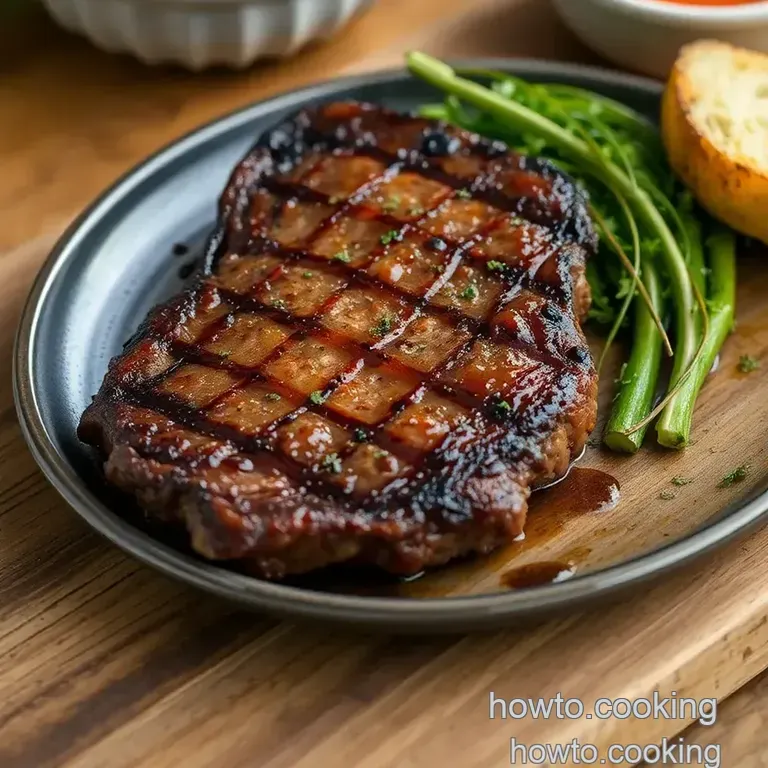 Perfectly Grilled Ribeye Steak: Juicy & Flavorful Every Time presentation
