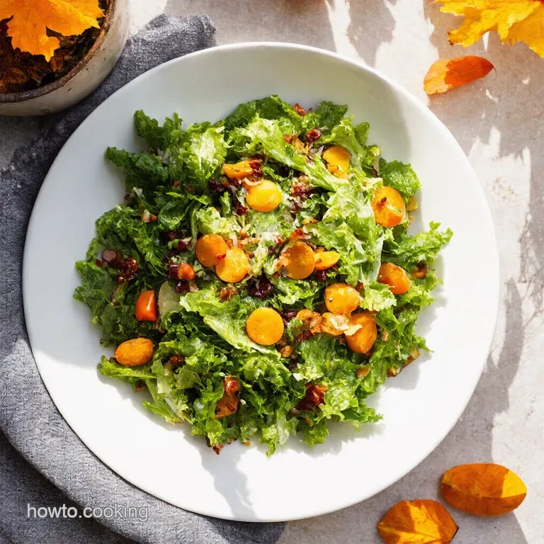 Harvest Moon Salad with MapleDijon Vinaigrette