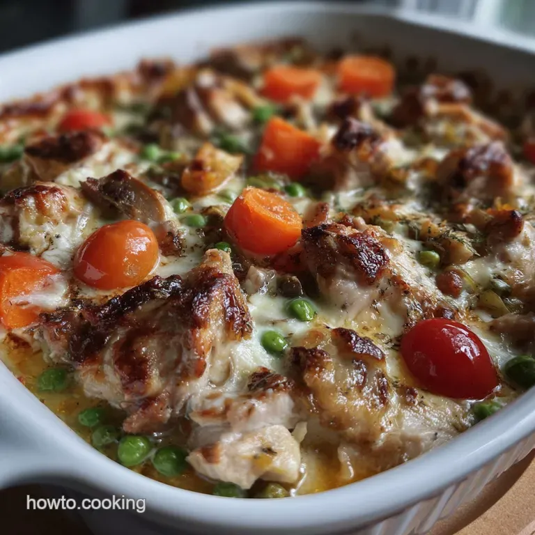 Chicken Vegetable Casserole: 15-Min Prep Healthy One-Pan Meal