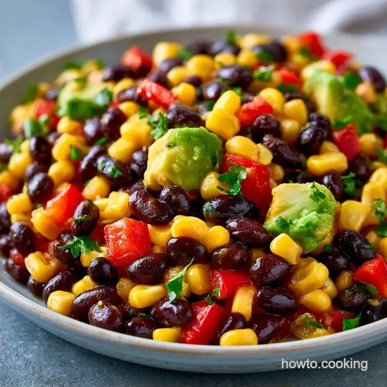 Healthy Cowboy Caviar Recipe with Avocado