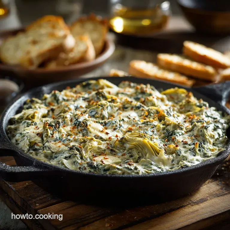 Healthy Spinach Artichoke Dip The Lighter Creamy GuiltFree Bake