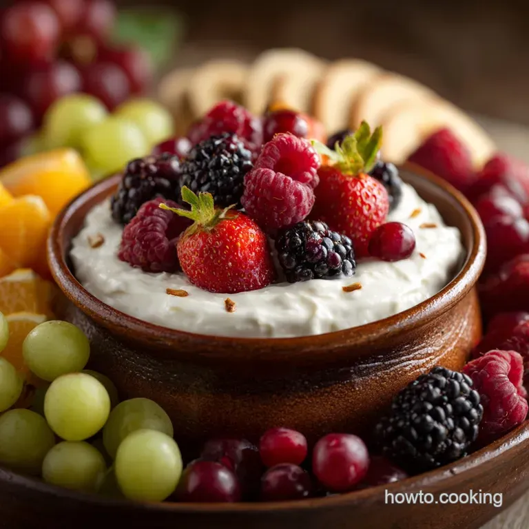 The Golden Ratio a Highprotein Honeyvanilla Velvet Dip presentation