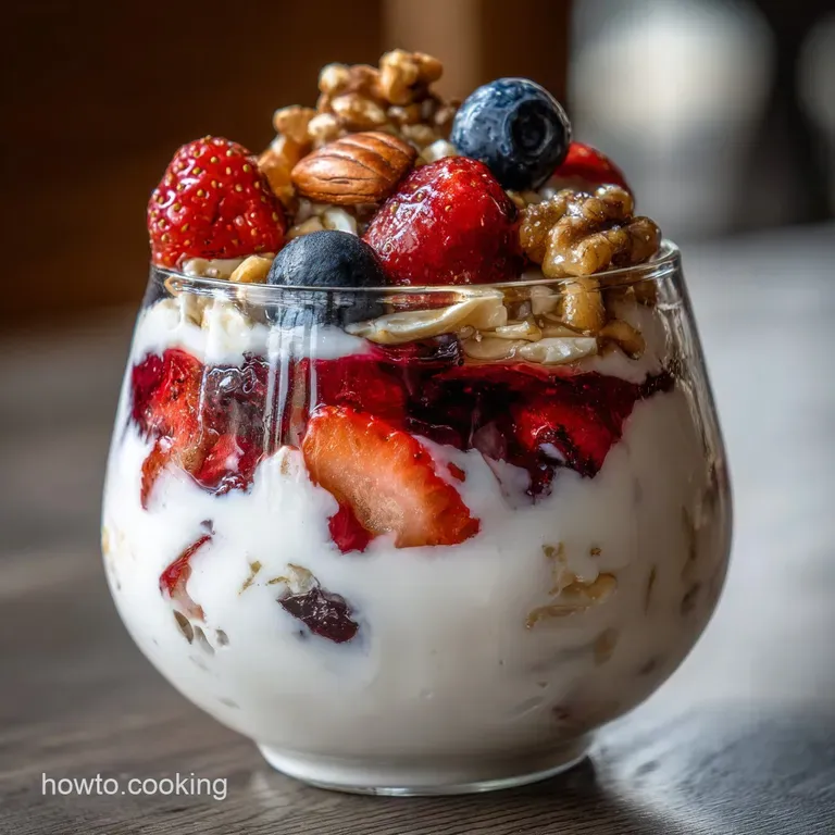 Healthy Yogurt Parfaits with Crisp Granola