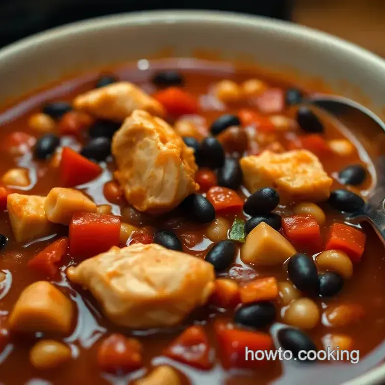 Hearty Crockpot Chicken Chili: A Cozy Hug in a Bowl