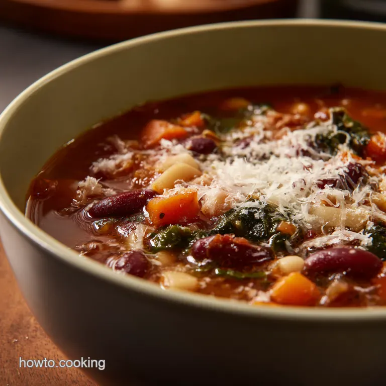 Hearty Homemade Minestrone Soup