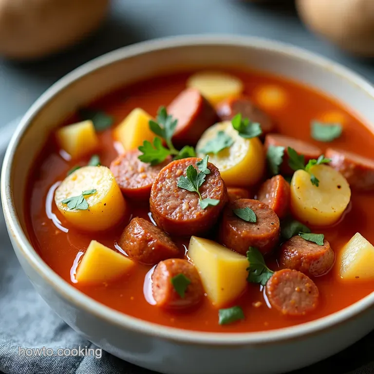 Hearty Italian Sausage and Potato Soup A Bowlful of Comfort