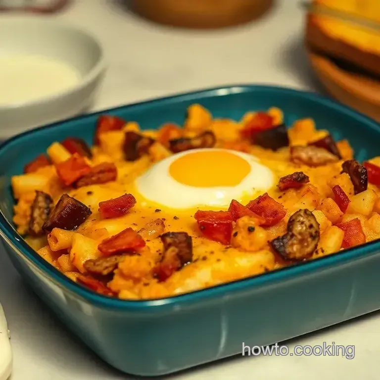 Hearty Morning Delight: Breakfast Casserole