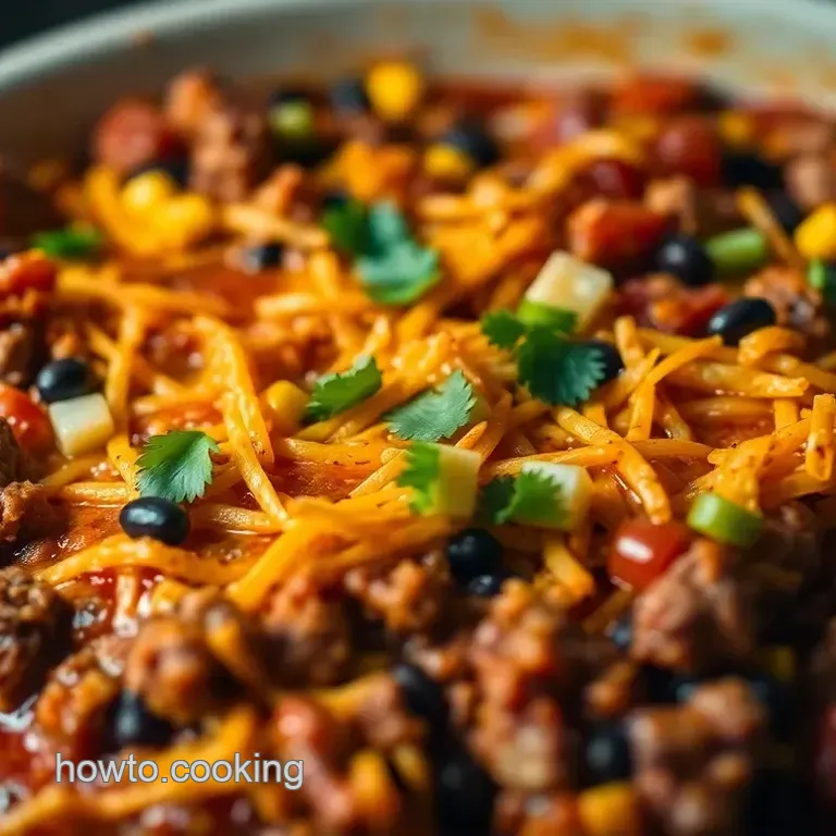 Hearty Taco Bake: A Family-Friendly Comfort Dish