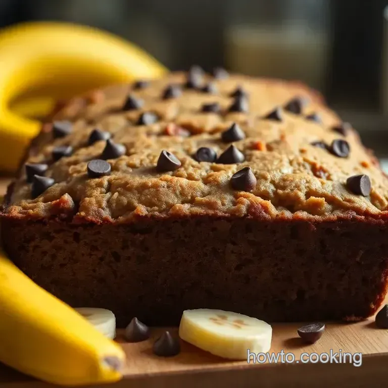 Heavenly Banana Chocolate Chip Bread