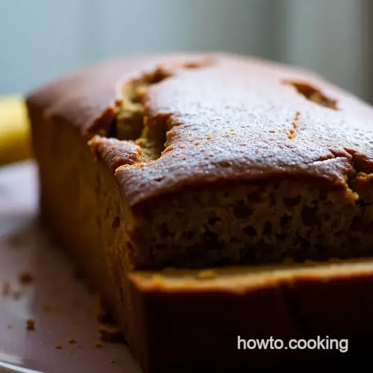 Heavenly Banana Cinnamon Loaf presentation