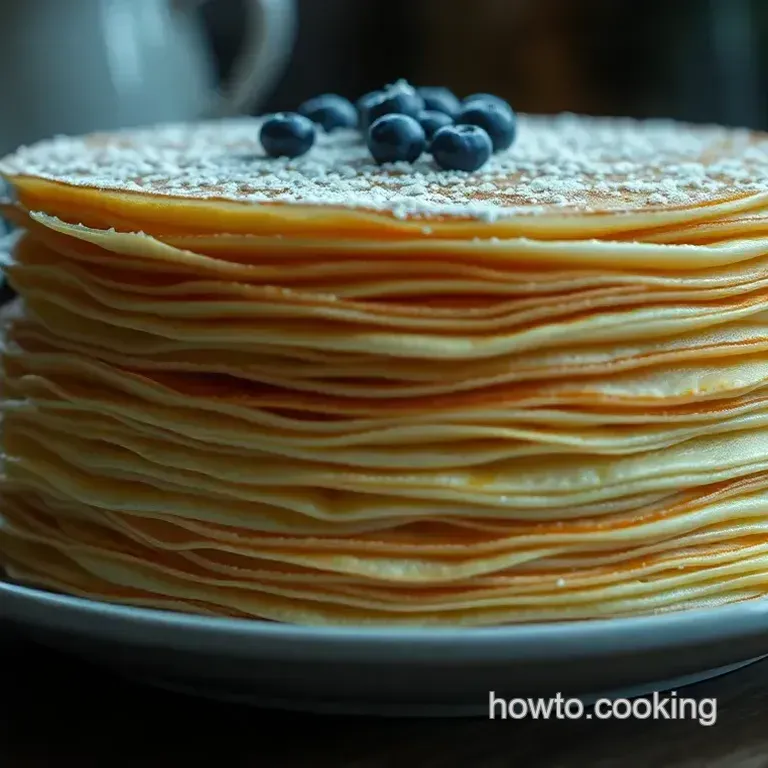 Heavenly Layered Crepe Cake