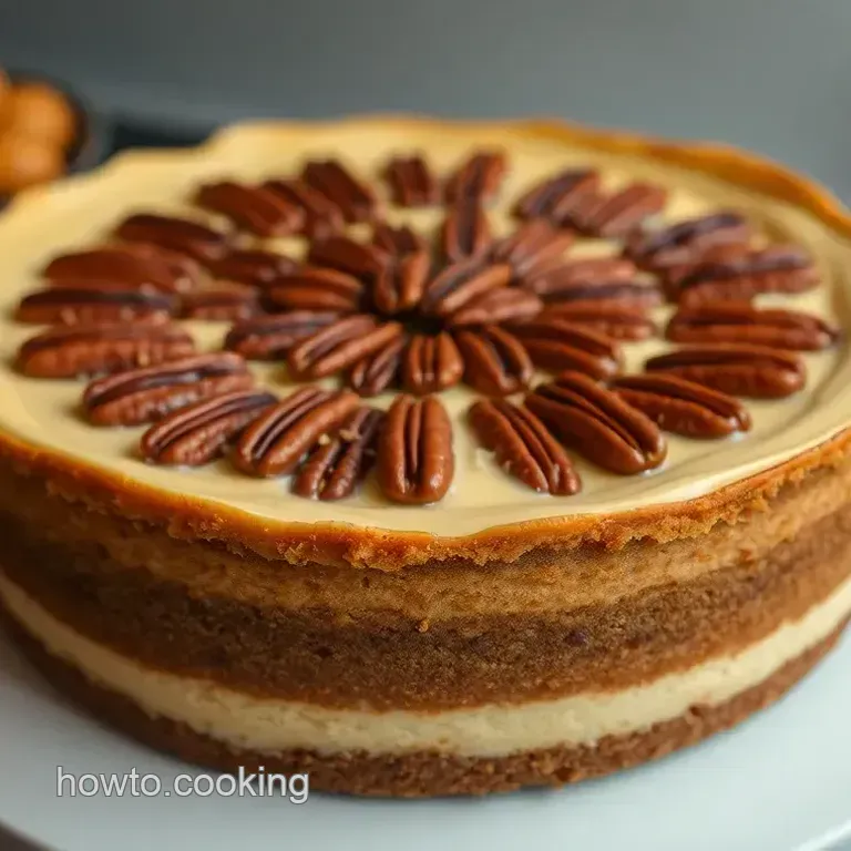 Heavenly Pecan Pie Cheesecake