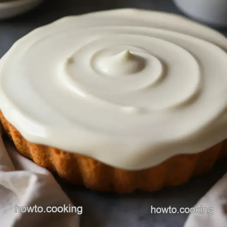 Heavenly Vanilla Icing: Sweet Simplicity for Any Occasion presentation