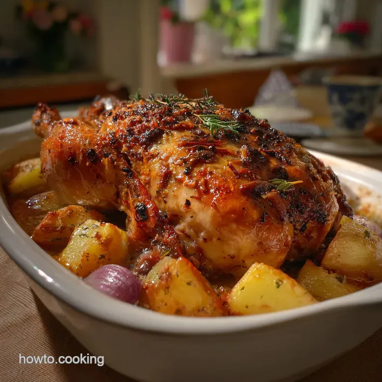 Main Dish Perfect for Company with Herb Roasted Chicken