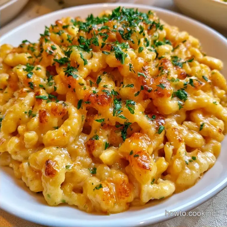 Authentic Herb Spaetzle Side Dish