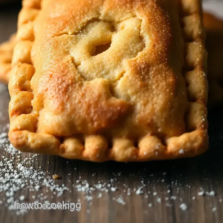 Homemade Brown Sugar & Cinnamon Pop-Tarts presentation