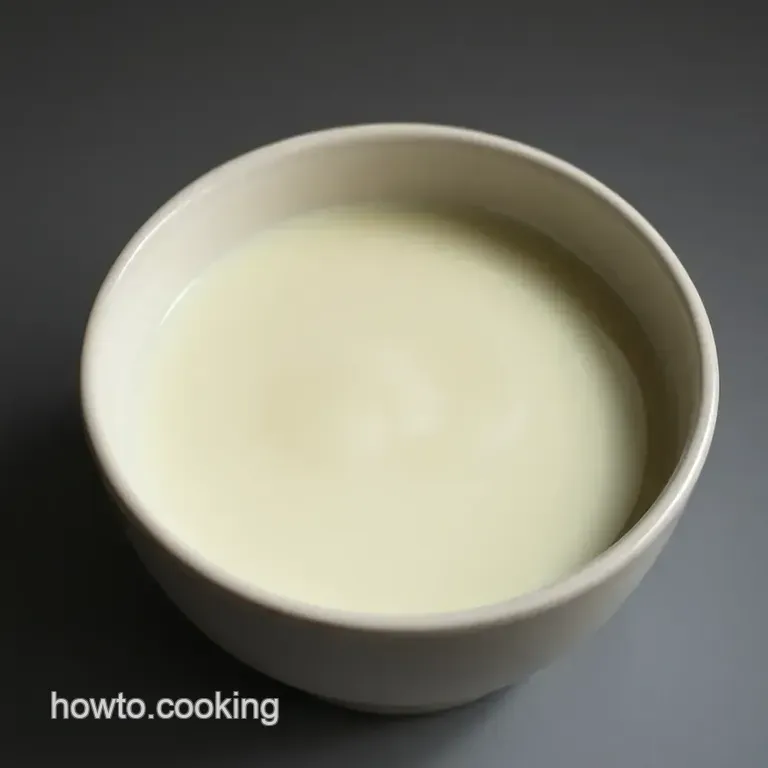 Homemade Buttermilk: A Simple Recipe for Creamy Delight presentation
