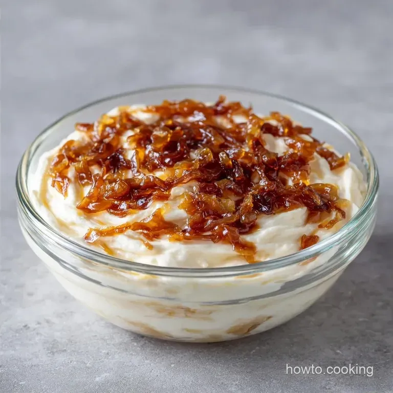 Caramelized Onion Dip: Rich and Jammy