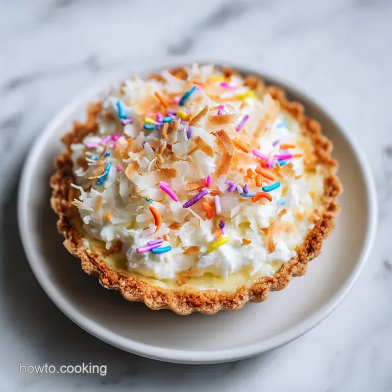 Homemade Coconut Cream Pie: Silky and Flaky