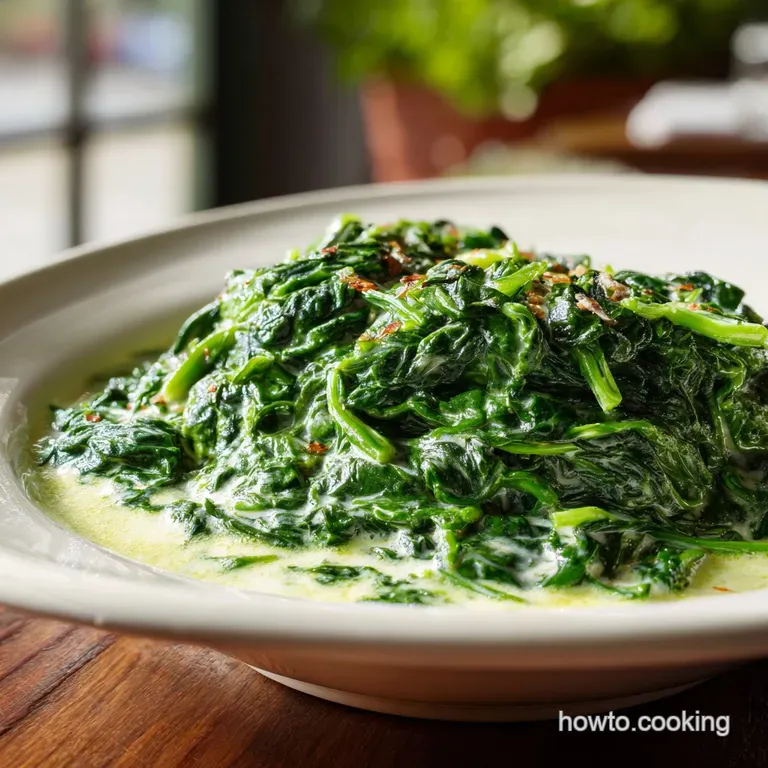 Creamed Spinach: Silky and Savory