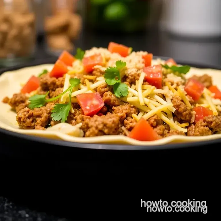 Homemade Crunch Wrap Supreme presentation