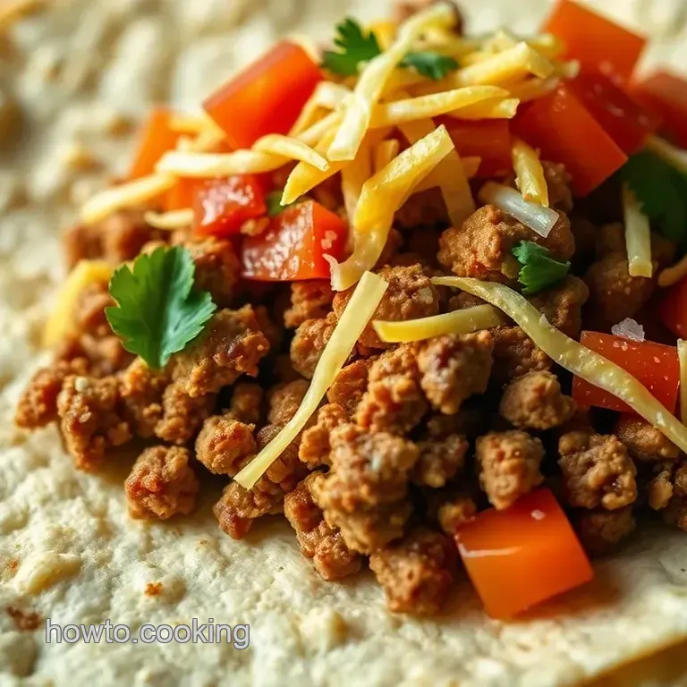 Homemade Crunch Wrap Supreme