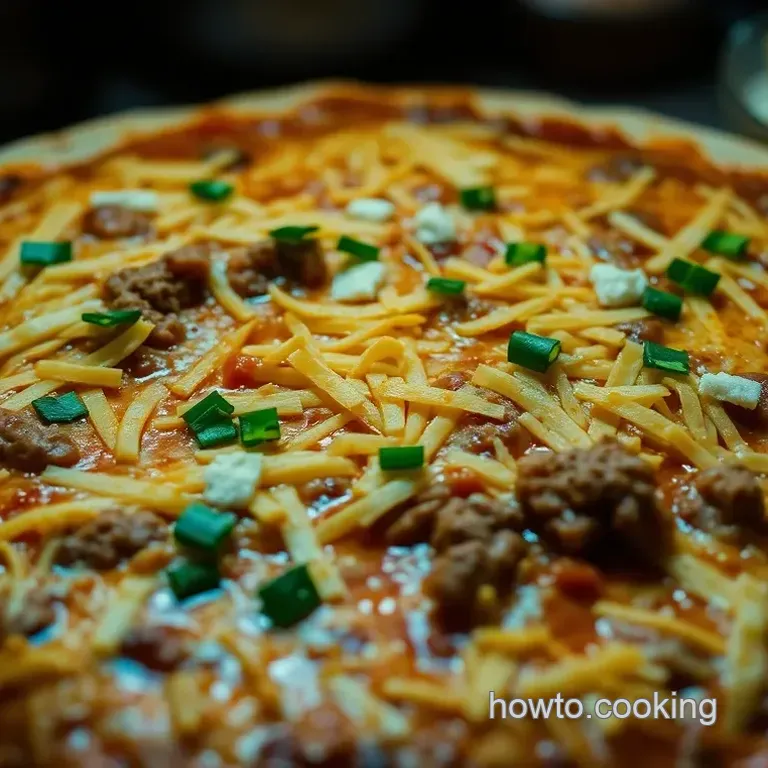 My Grandmother&#039 s Homemade Mexican Pizza: The Best Cheesy Taco Delight