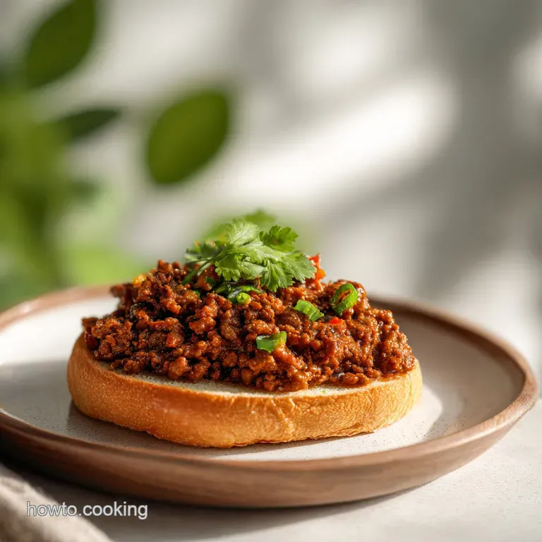 Homemade Sloppy Joes From Scratch