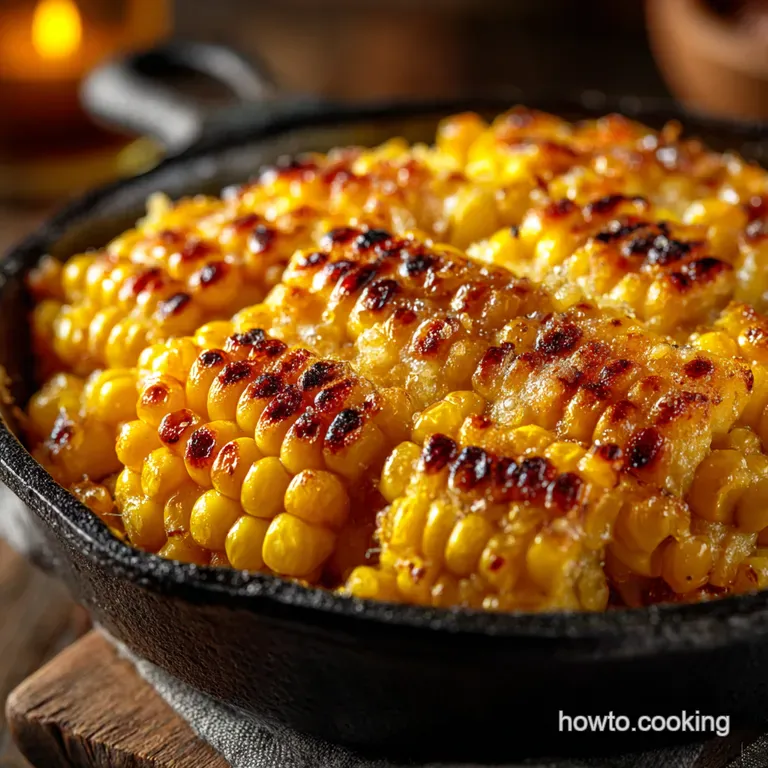 Honey Butter Bliss Skillet Corn Perfection presentation