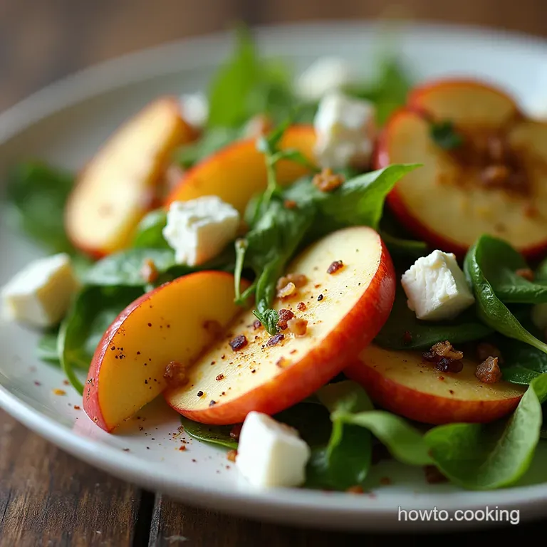 The Orchard Keepers Salad Honeycrisp Feta and MapleBalsamic Crunch