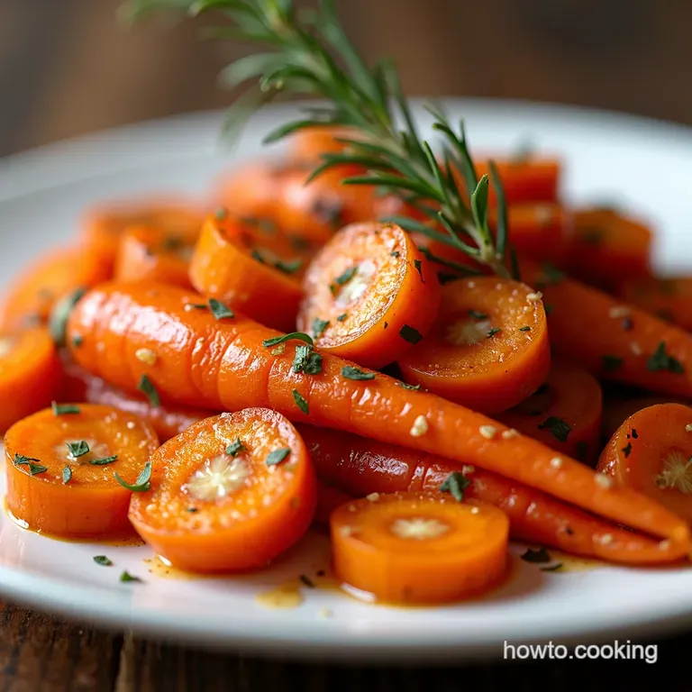 HoneyGlazed Roasted Carrots with Thyme