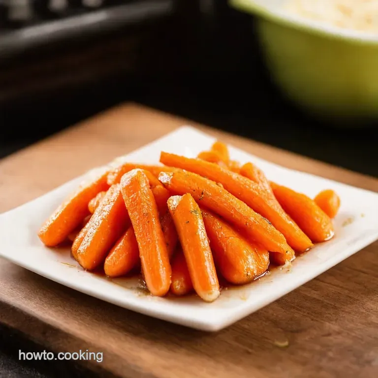 Honeykissed Carrots a Glazed Delight presentation