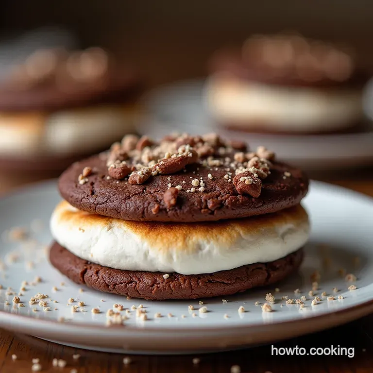 The Cocoa Comforter Ultimate Hot Chocolate Marshmallow Sandwich Cookies