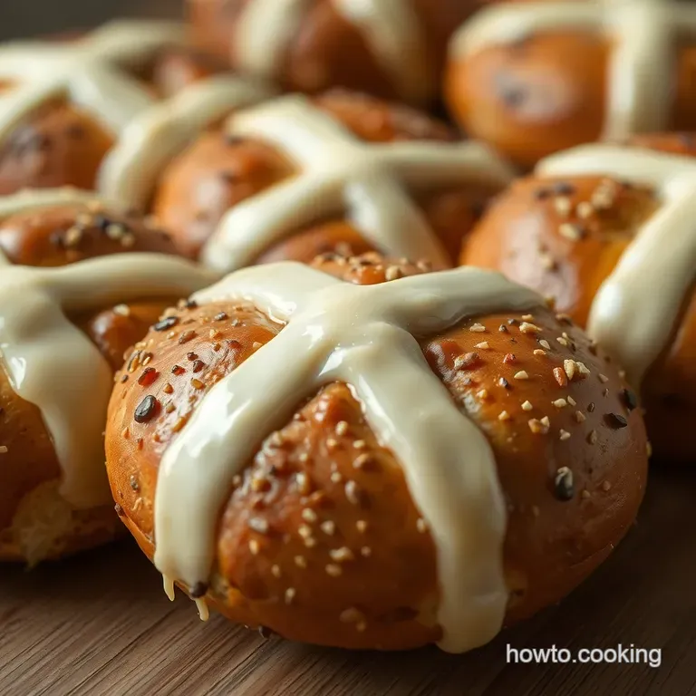 Hot Cross Bagels Easter Bakes with a Bagel Twist presentation