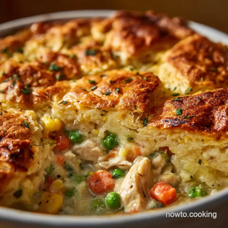 The Macro Masterpiece Highprotein Crustless Chicken and Herb Bake presentation