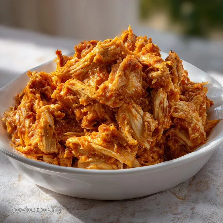 Pulled Chicken: Easy Bbq Pressure Cooker Method presentation