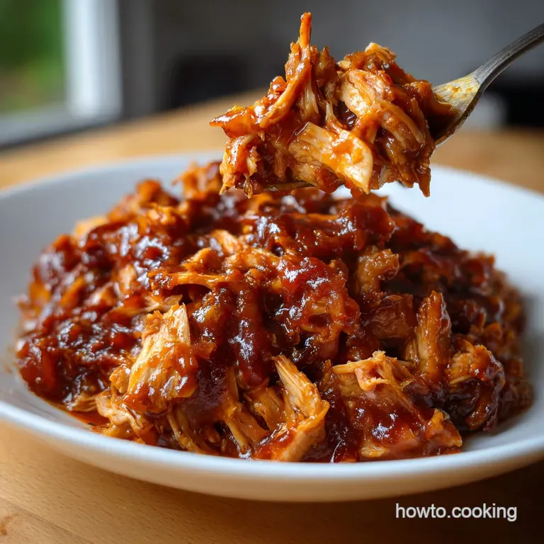 Instant Pot Pulled Chicken: Quick Bbq Sandwiches presentation